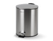 BUDGET Round 5 L Pedal Bin, Soft Close / Satin Stainless Steel
