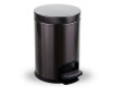 PREMIUM Round 5 L Pedal Bin, Soft Close / Metallic Graphite