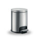 PREMIUM Round 5 L Pedal Bin, Soft Close / Satin Stainless Steel #1