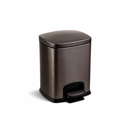 PREMIUM Rectangular 5 L Pedal Bin, Soft Close / Metallic Graphite #1