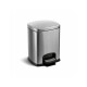 PREMIUM Rectangular 5 L Pedal Bin, Soft-Close / Satin Stainless Steel #1