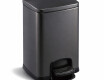 PREMIUM Rectangular Pedal Bin, 20 L, Soft-Close / Matte Black