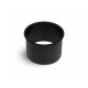 Round countertop trash can collar, Ø150 / matte black stainless steel #1