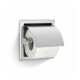 Toilet Paper Holder / Flush-Mounted / Polished Steel #1