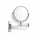 Compact mirror, straight / 3x magnification, round, tiltable, dual-arm / chrome #1
