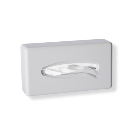 Tissue Dispenser / Glossy White ABS #1