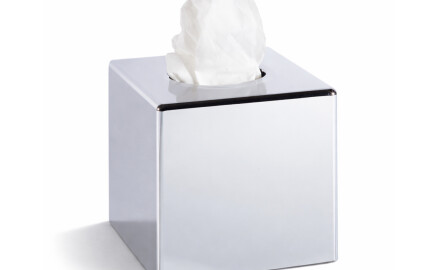 Tissue Dispenser - Cube / Chrome ABS