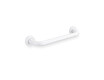 Support rail for people with disabilities, Ø32, straight, STANDARD—40 cm / matte white