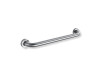 Support rail for people with disabilities, Ø32, straight, STANDARD—50 cm / brushed stainless steel