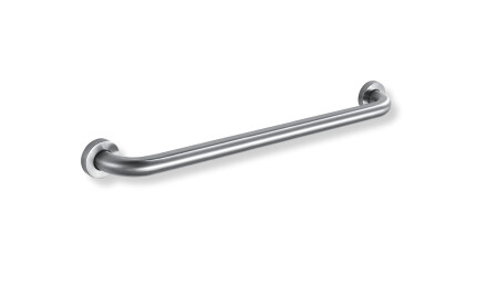 Support rail for people with disabilities, Ø32, straight, STANDARD—60 cm / brushed stainless steel