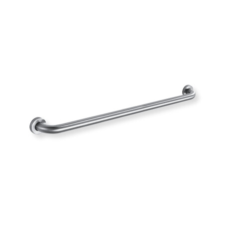 Support handrail for people with disabilities, Ø32, straight, STANDARD—80 cm / brushed steel #1