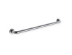 Support rail for people with disabilities, Ø32, straight, STANDARD—80 cm / polished stainless steel
