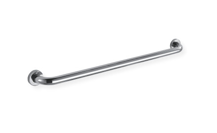 Support rail for people with disabilities, Ø32, straight, STANDARD—80 cm / polished stainless steel