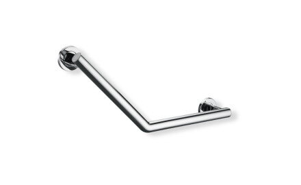 Support rail for people with disabilities, Ø32, 135° angle, PREMIUM / polished stainless steel