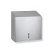 V-fold paper towel dispenser (max. paper load dimensions: 25x11.5x24 cm) R1 series / brushed stainless steel #1