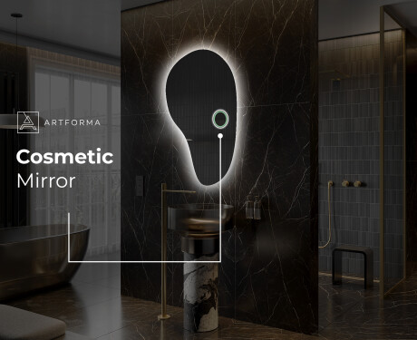 Irregular Mirror LED Lighted decorative design S221 #5