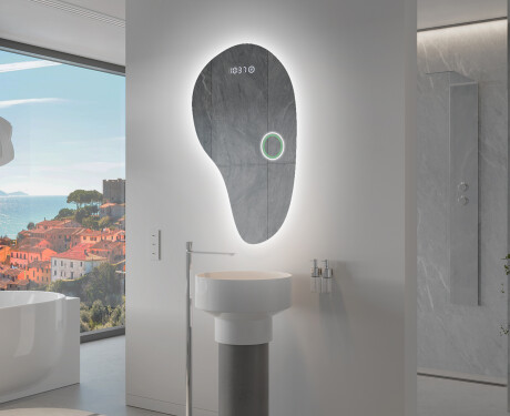 Irregular Mirror LED Lighted decorative design S221 #9