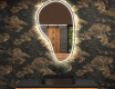 Irregular Mirror LED Lighted decorative design S223