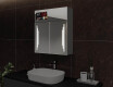 Smart LED Illuminated Mirror Medicine Cabinet - L27 Sarah 26,2" x 28,3" #7