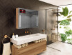 Smart LED Illuminated Mirror Medicine Cabinet - L02 Sarah 39,4" x 28,3" #7