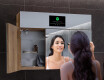 Smart LED Illuminated Mirror Medicine Cabinet - L55 Sarah 39,4" x 28,3" #8