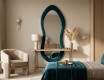 Upholstered mirror with an irregular shape - Velora Soffio #6