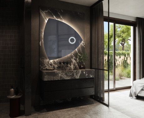 Irregular Mirror LED Lighted decorative design T221 #10