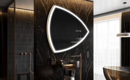 Irregular Mirror LED Lighted decorative design T222