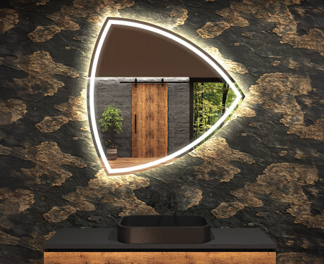 Irregular Mirror LED Lighted decorative design T223