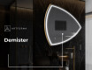 Irregular Mirror LED Lighted decorative design T223 #9