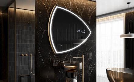 Irregular Mirror LED Lighted decorative design T223