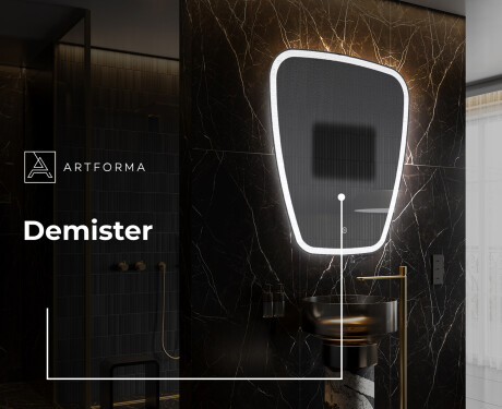 Irregular Mirror LED Lighted decorative design Z222 #8