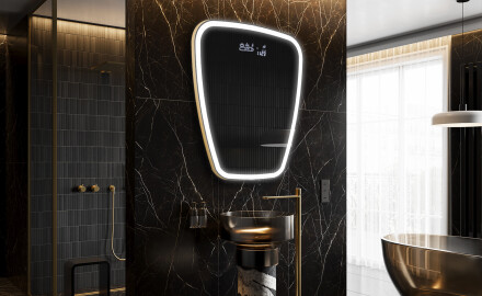Irregular Mirror LED Lighted decorative design Z222