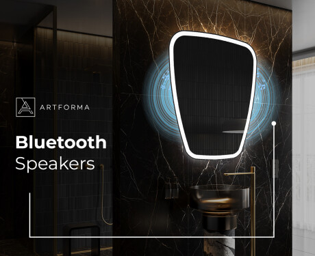 Irregular Mirror LED Lighted decorative design Z223 #5