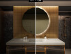 Backlit LED Bathroom Mirror L112 #4