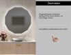 Backlit LED Bathroom Mirror L112 #8