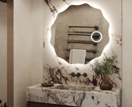 Backlit LED Bathroom Mirror L192 #3