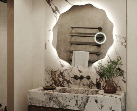 Backlit LED Bathroom Mirror L193 #3