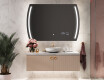 Designer Backlit LED Bathroom Mirror L67 #8