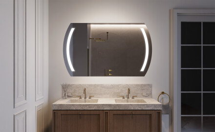 Designer Backlit LED Bathroom Mirror L67