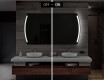 Designer Backlit LED Bathroom Mirror L68 #4