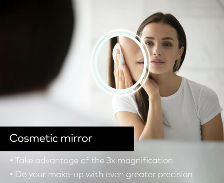 Designer Backlit LED Bathroom Mirror L68 #7