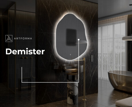 Irregular Mirror LED Lighted decorative design E221 #9