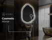 Irregular Mirror LED Lighted decorative design E223 #5