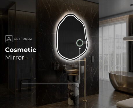 Irregular Mirror LED Lighted decorative design E223 #5