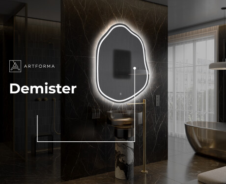 Irregular Mirror LED Lighted decorative design E223 #9