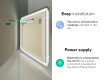 PremiumLine Illuminated Bathroom LED Lighted Mirror L141 #10