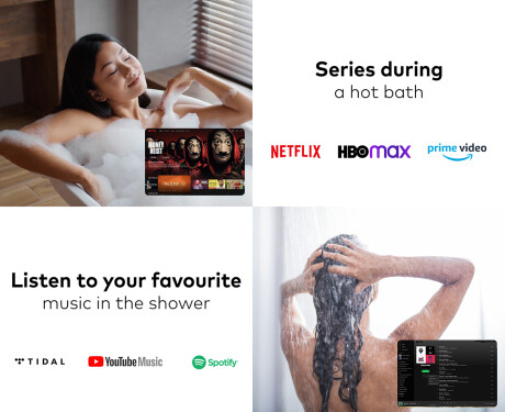 Designer Backlit LED Bathroom Mirror L142 #4