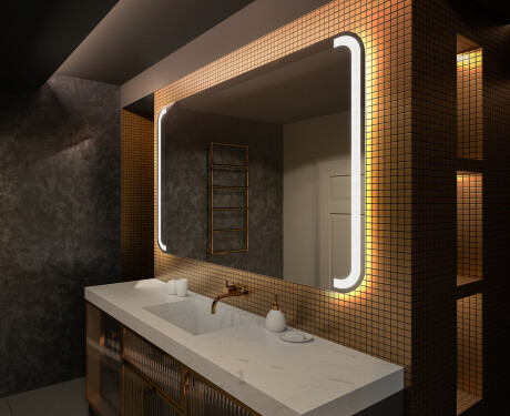 Illuminated Bathroom Mirror LED Lighting L144