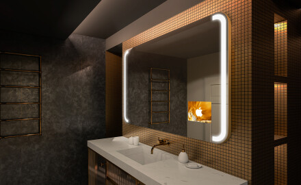 Illuminated Bathroom Mirror LED Lighting L144